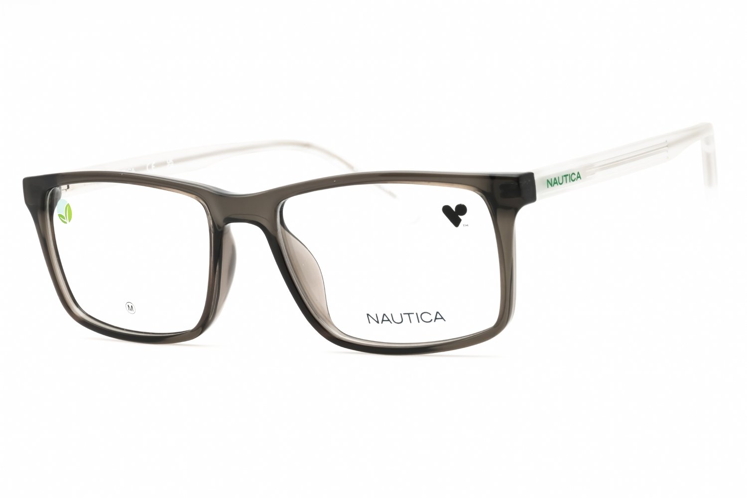 Nautica N8182 GREY CRYSTAL/Clear demo lens 015 53-17-145 MM