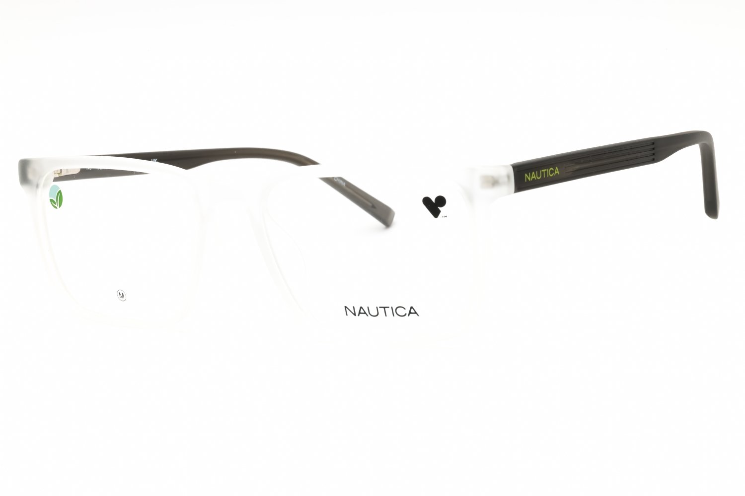 Nautica N8183 MATTE CRYSTAL/Clear demo lens 970 54-18-145 MM