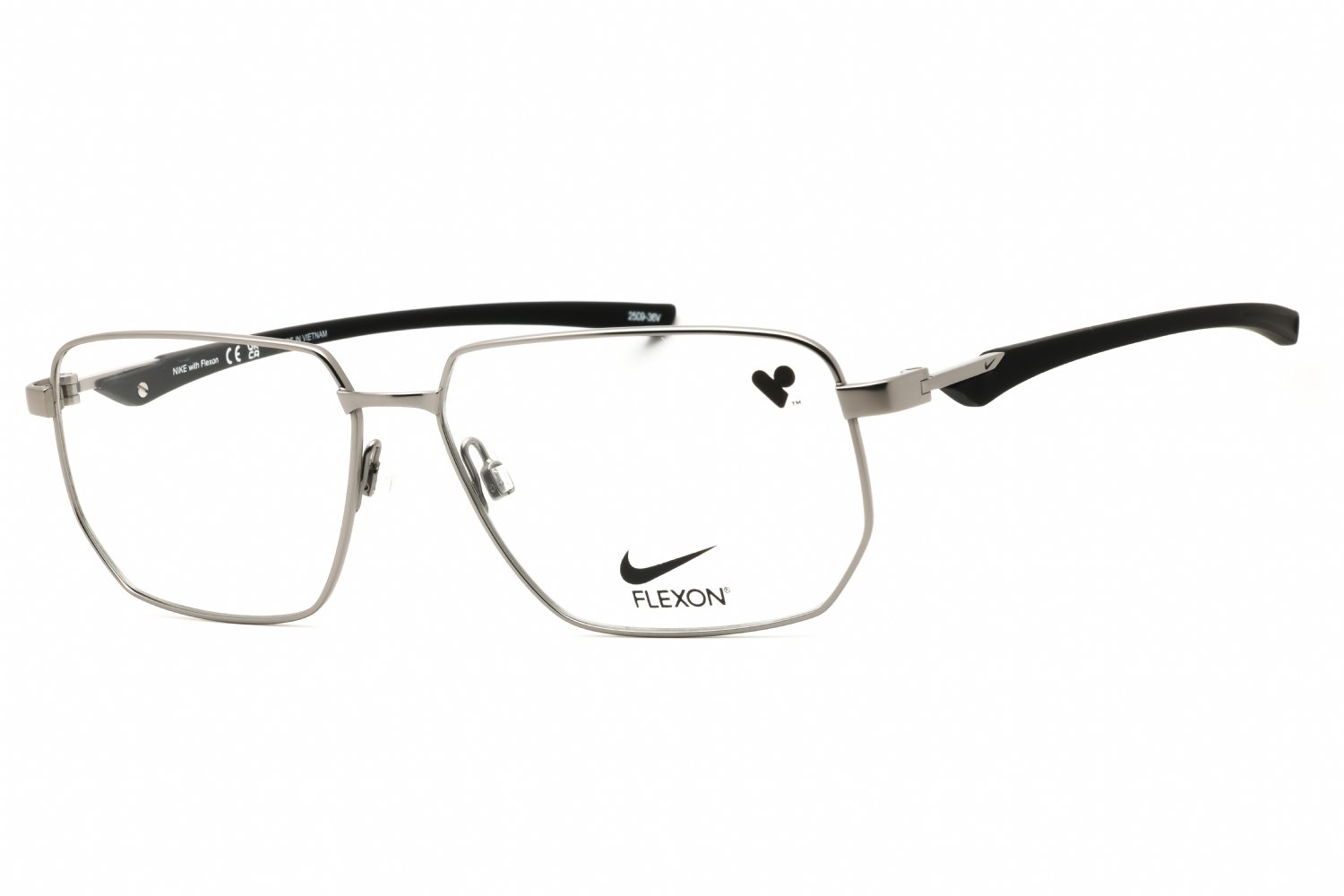 Nike NIKE 4317N SATIN GUNMETAL/BLACK/clear demo lens 070 57X14X145