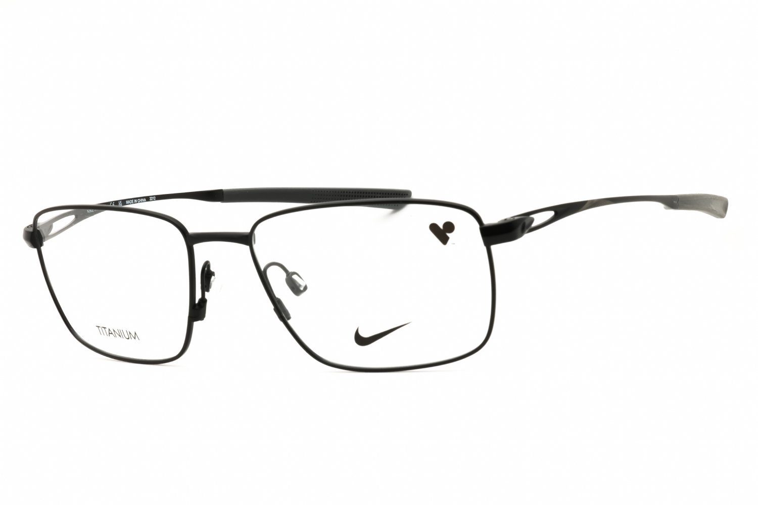 Nike NIKE 6046 Satin Black/clear demo lens 001 55X17X145