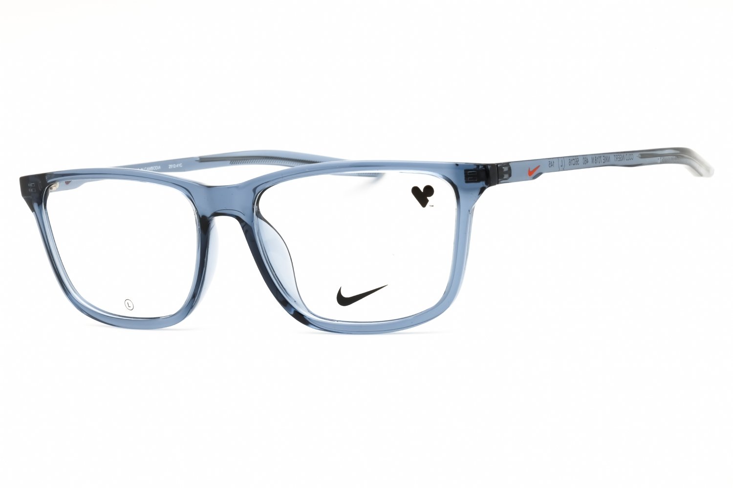 Nike NIKE 7018N DIFFUSED BLUE/clear demo lens 460 56X16X145