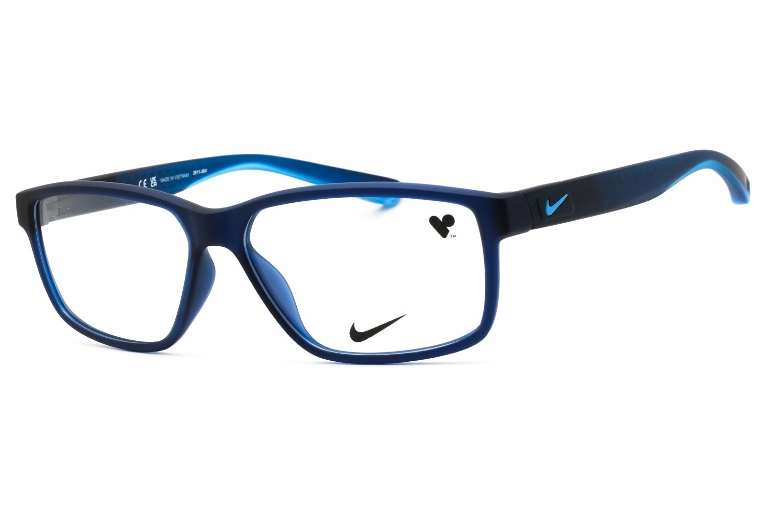 Nike NIKE 7092 N MT CRYSTAL MIDNIGHT NAVY/PH/clear demo lens 405 57X14X140