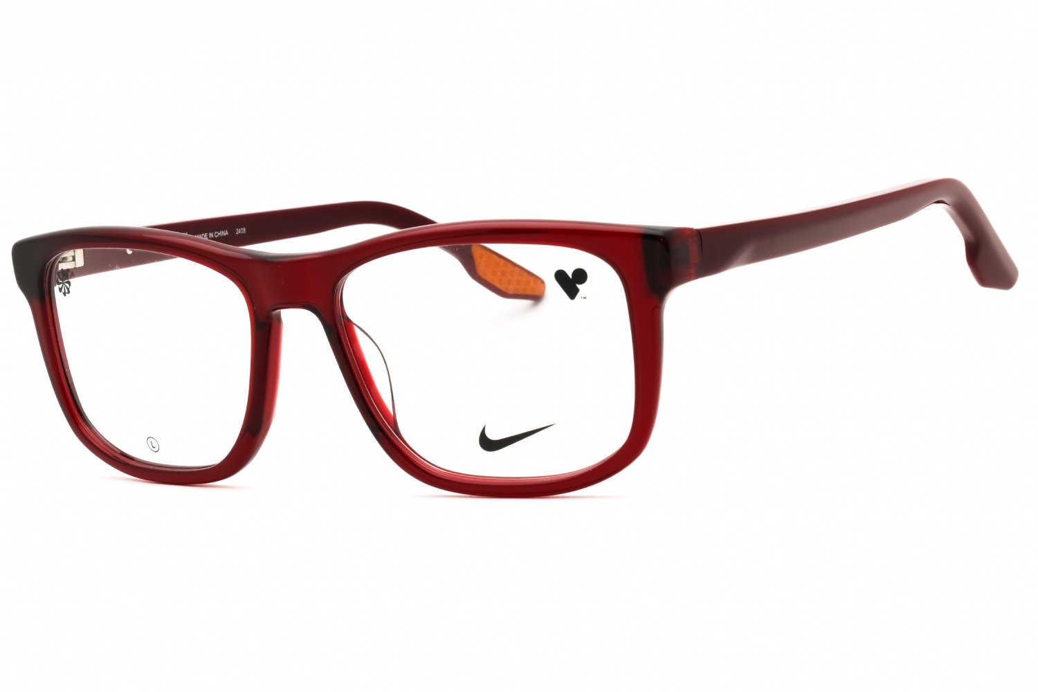 Nike NIKE 7163LB CRYSTAL BORDEAUX/Clear demo lens 601 55-17-150 MM