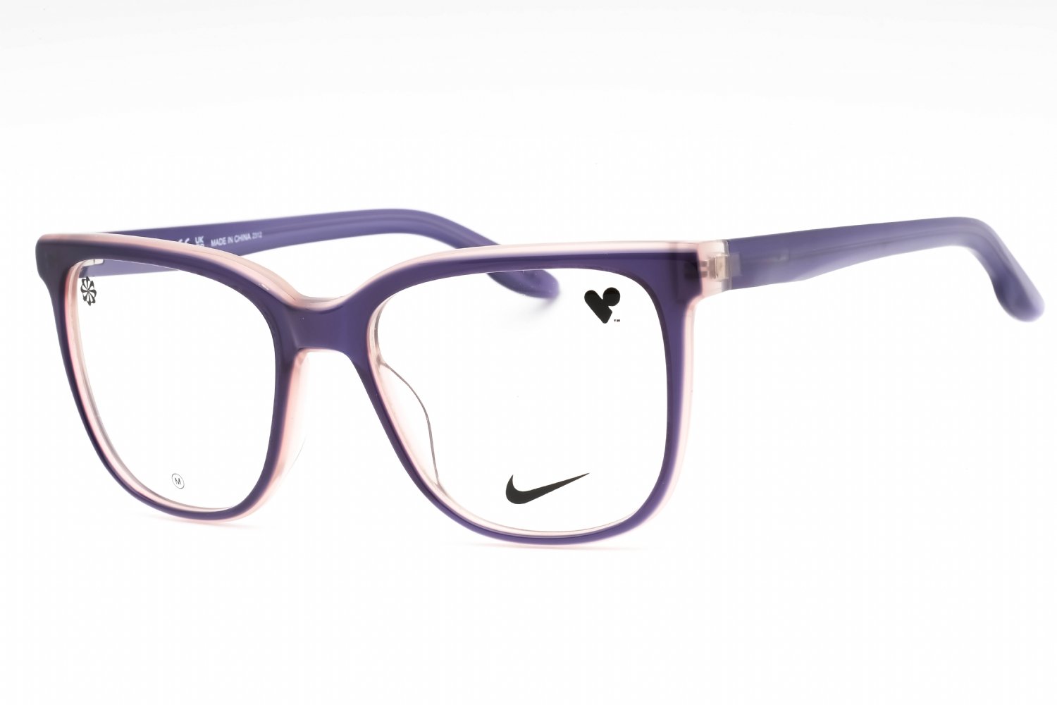 Nike NIKE 7166 MILKY GRAPE LAMINATE/Clear demo lens 512 53-18-140 MM
