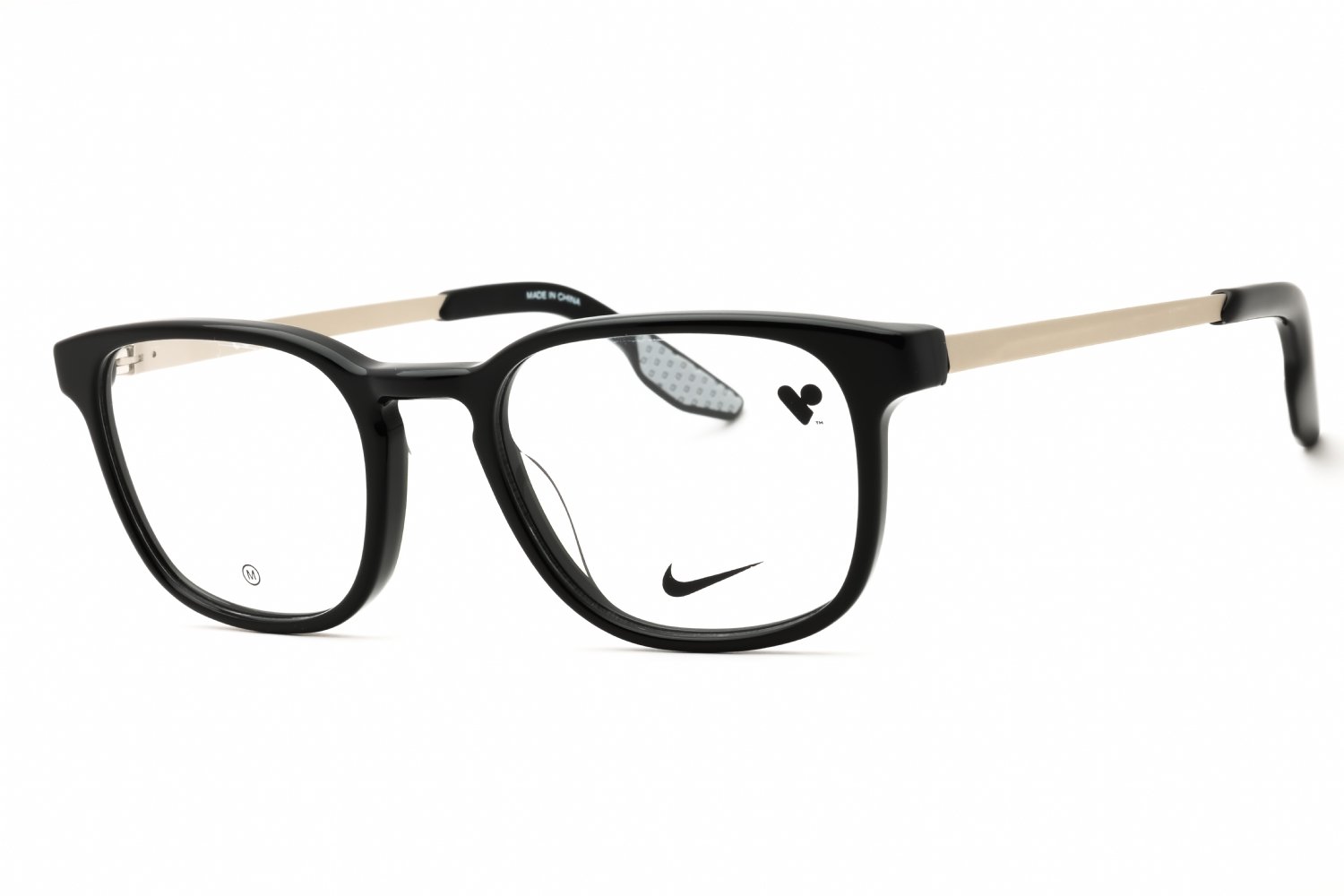 Nike NIKE 7171 BLACK/Clear demo lens 001 51-20-145 MM