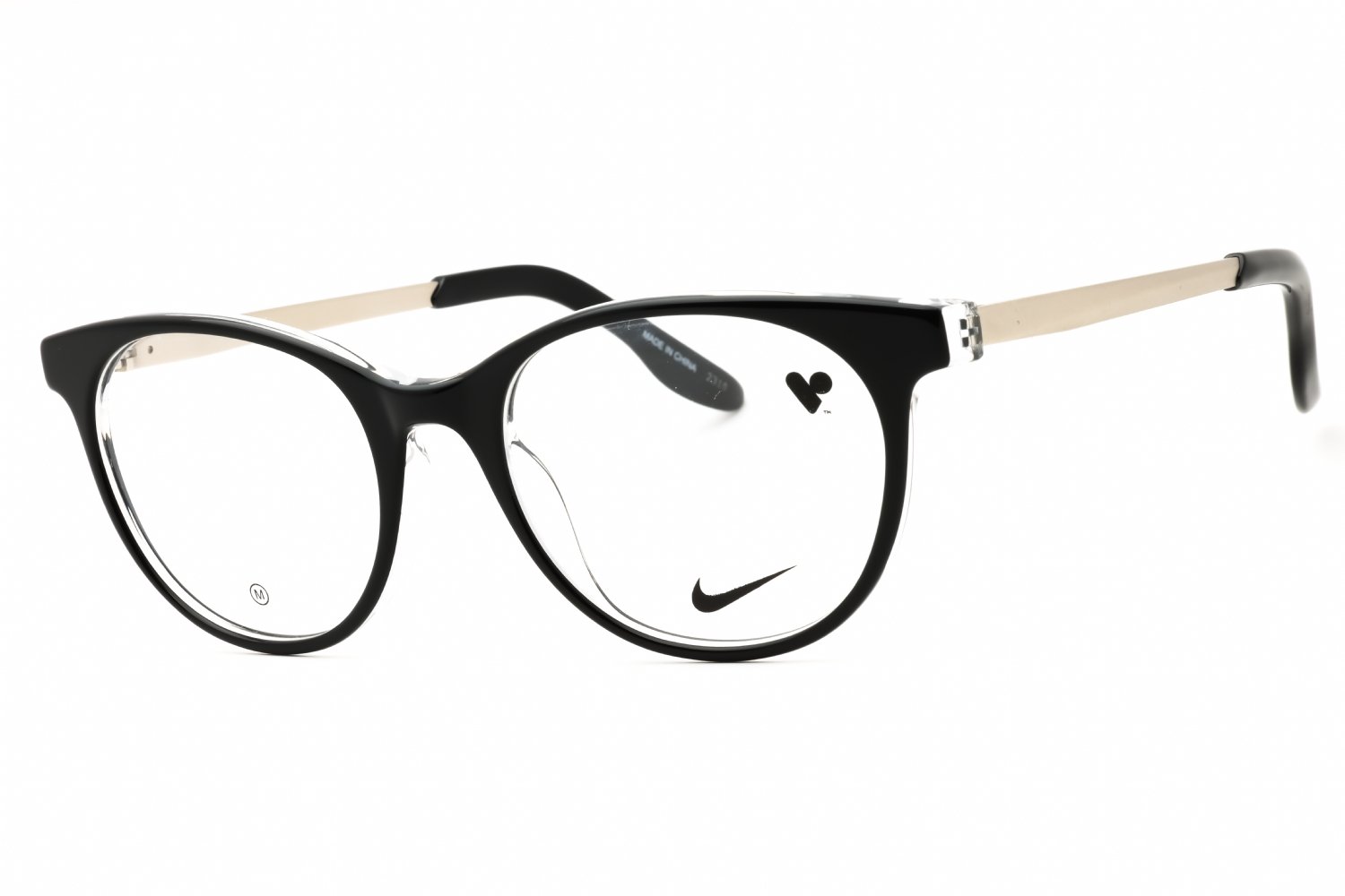 Nike NIKE 7173 BLACK/Clear demo lens 001 51X18X140