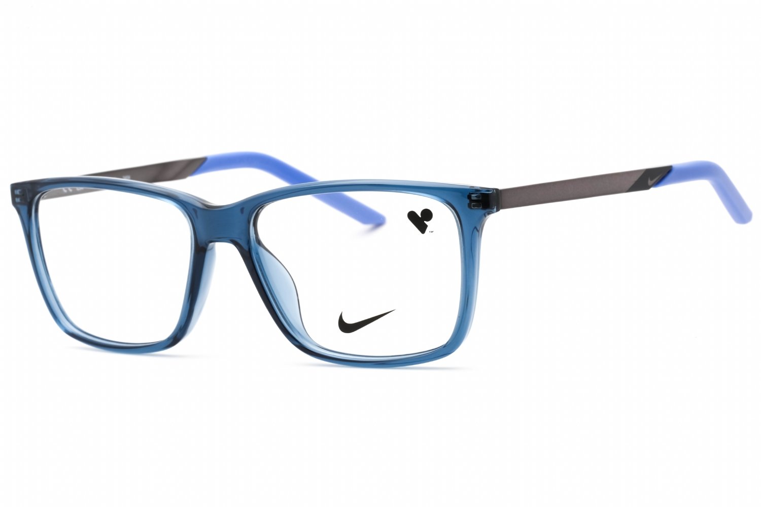 Nike NIKE 7258 MYSTIC NAVY/Clear demo lens 413 54-15-145 MM