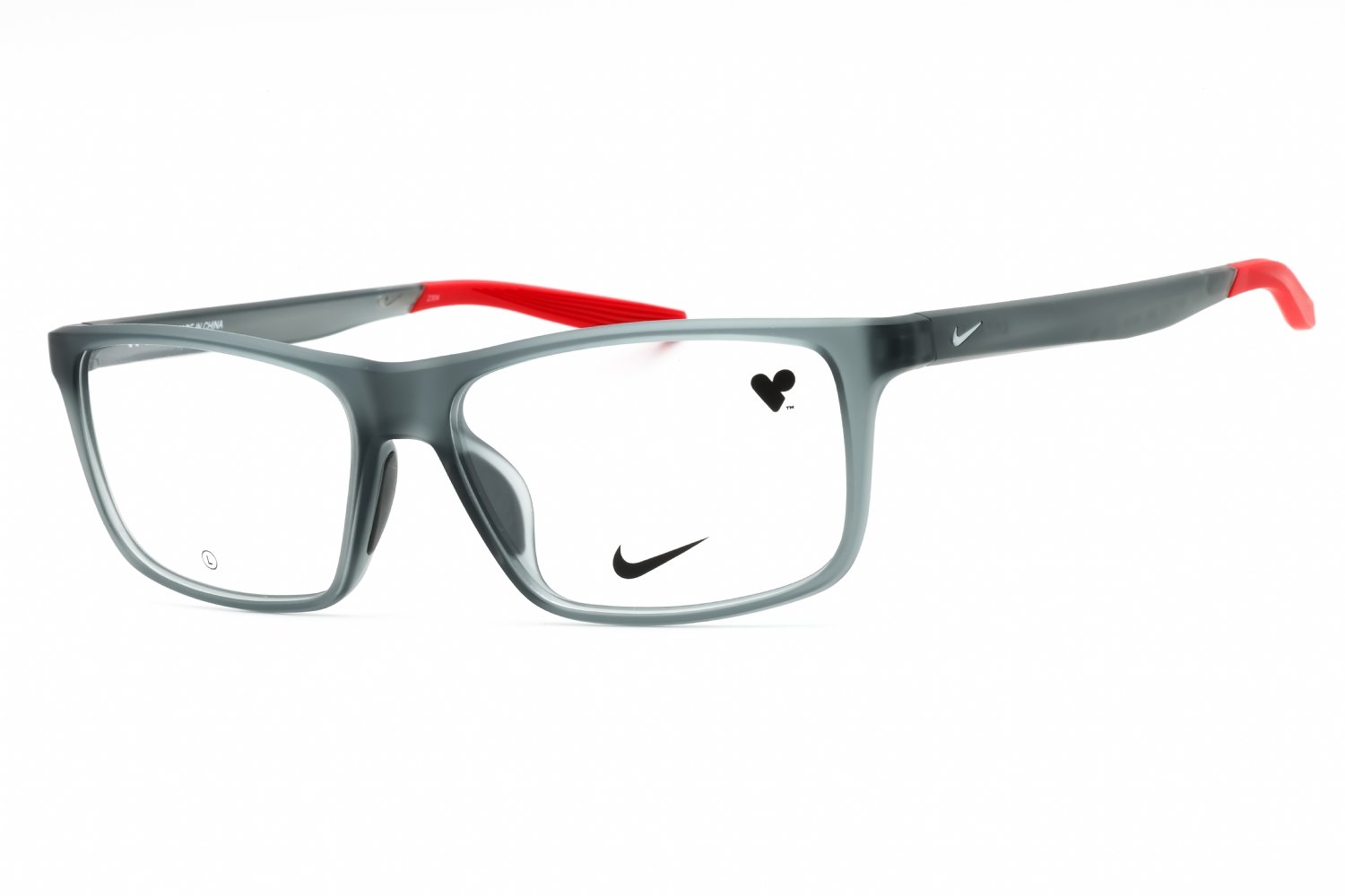 Nike NIKE 7272 MATTE DARK GREY/Clear demo lens 034 56-15-145 MM