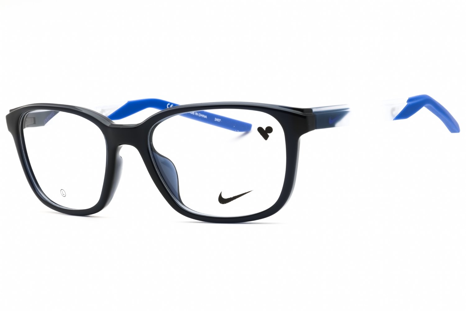 Nike NIKE 7278 OBSIDIAN/Clear demo lens 411 55X18X145