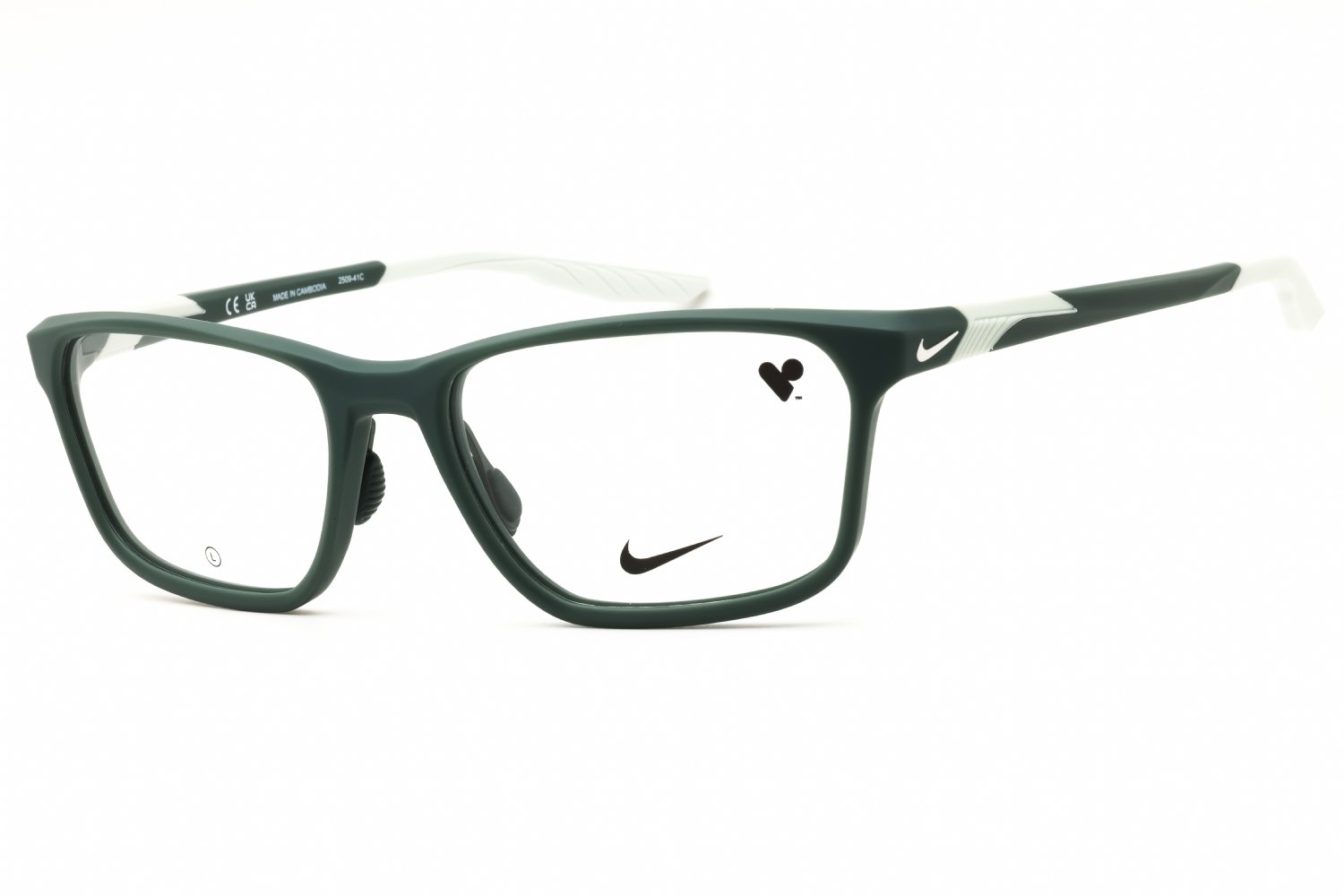 Nike NIKE 7405N MATTE VINTAGE GREEN/ clear demo lens 301 56X18X145