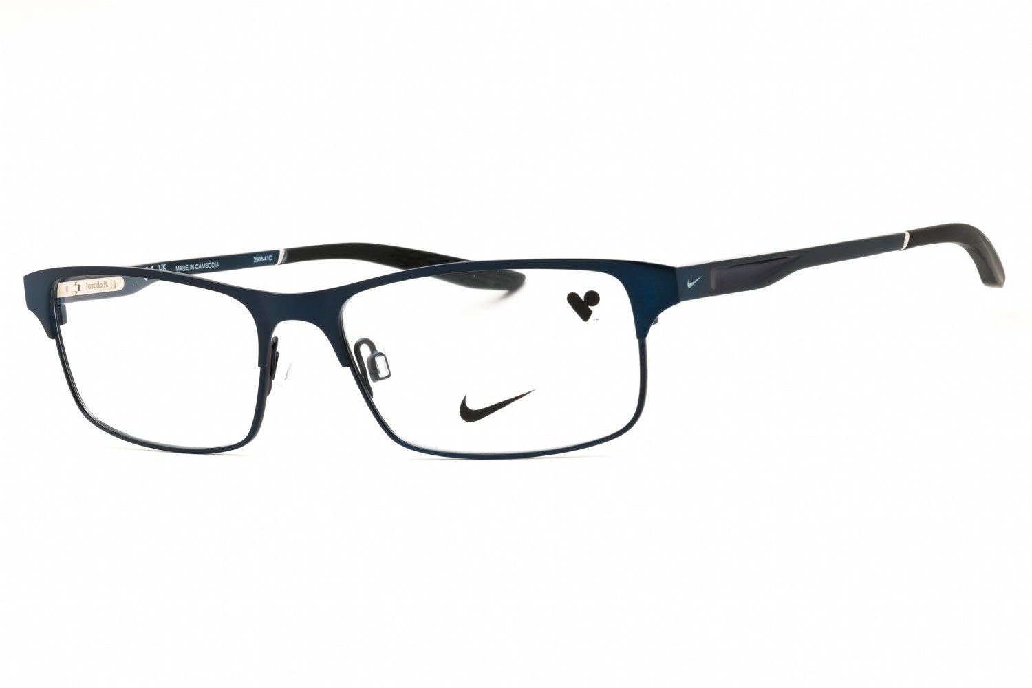 Nike NIKE 8046 N SATIN NAVY/BLACK/Clear Demo Lens 401 54-16-140 MM