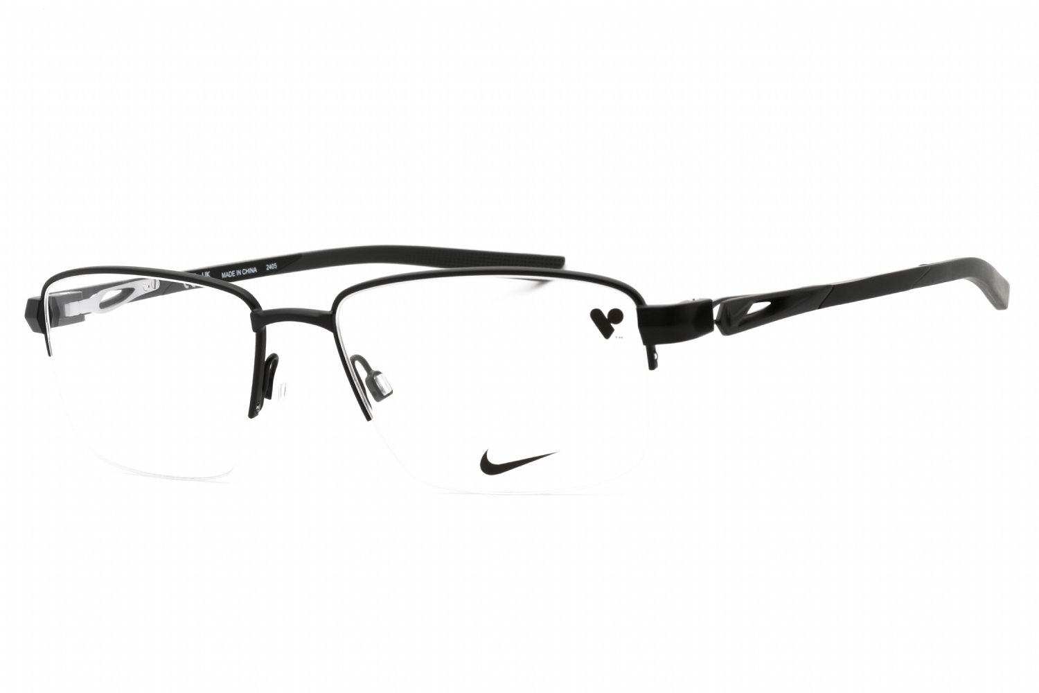 Nike NIKE 8141 Satin Black/Anthracite/Clear demo lens 001 55-17-140 MM