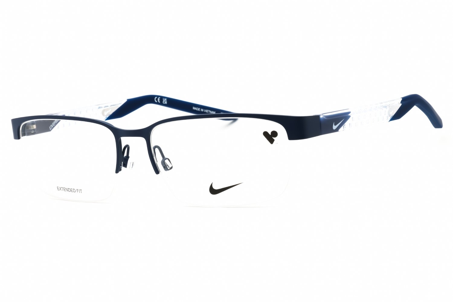 Nike NIKE 8184 MATTE BLUE VOID/clear demo lens 412 58X16X145