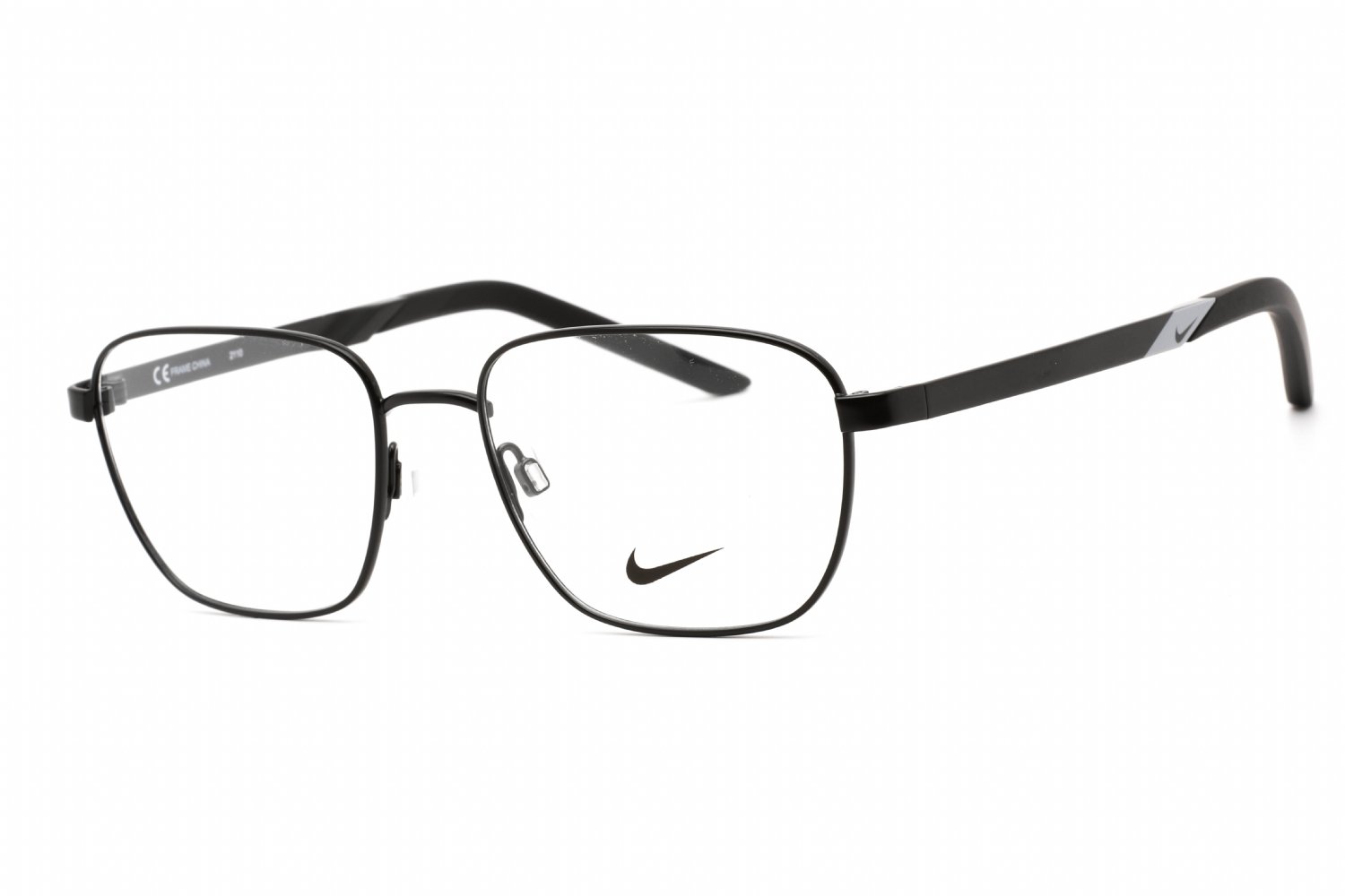 Nike NIKE 8212 Satin Black / Clear Lens 001 52-17-145 MM