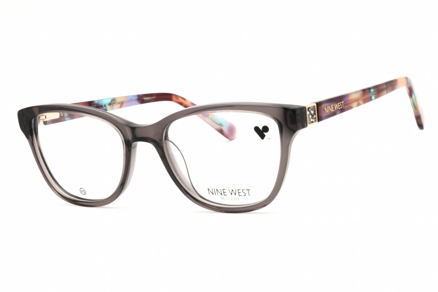 Nine West NW5215 CRYSTAL SMOKE/clear demo lens 014 48-17-135 MM