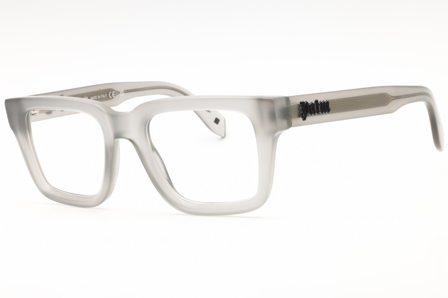 Palm Angels STYLE 19 GREY/Clear demo lens PERJ019S25PLA0010900 51-21-145 MM