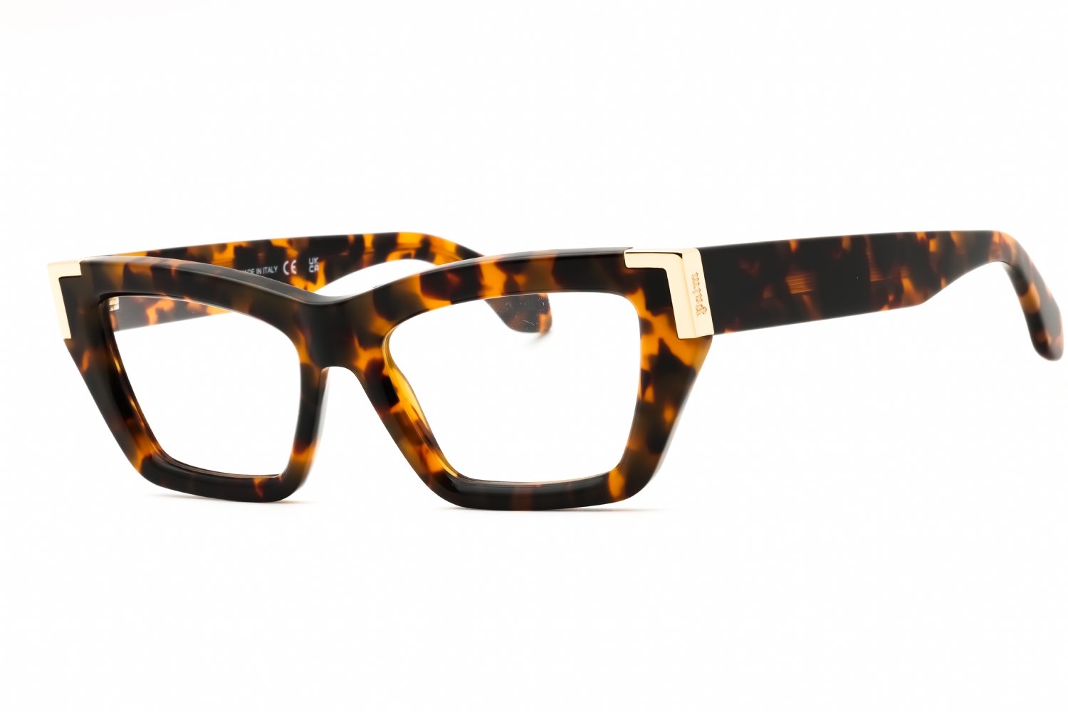 Palm Angels STYLE 1D HAVANA/Clear demo lens PERJ01DS25PLA0016000 52-17-145 MM