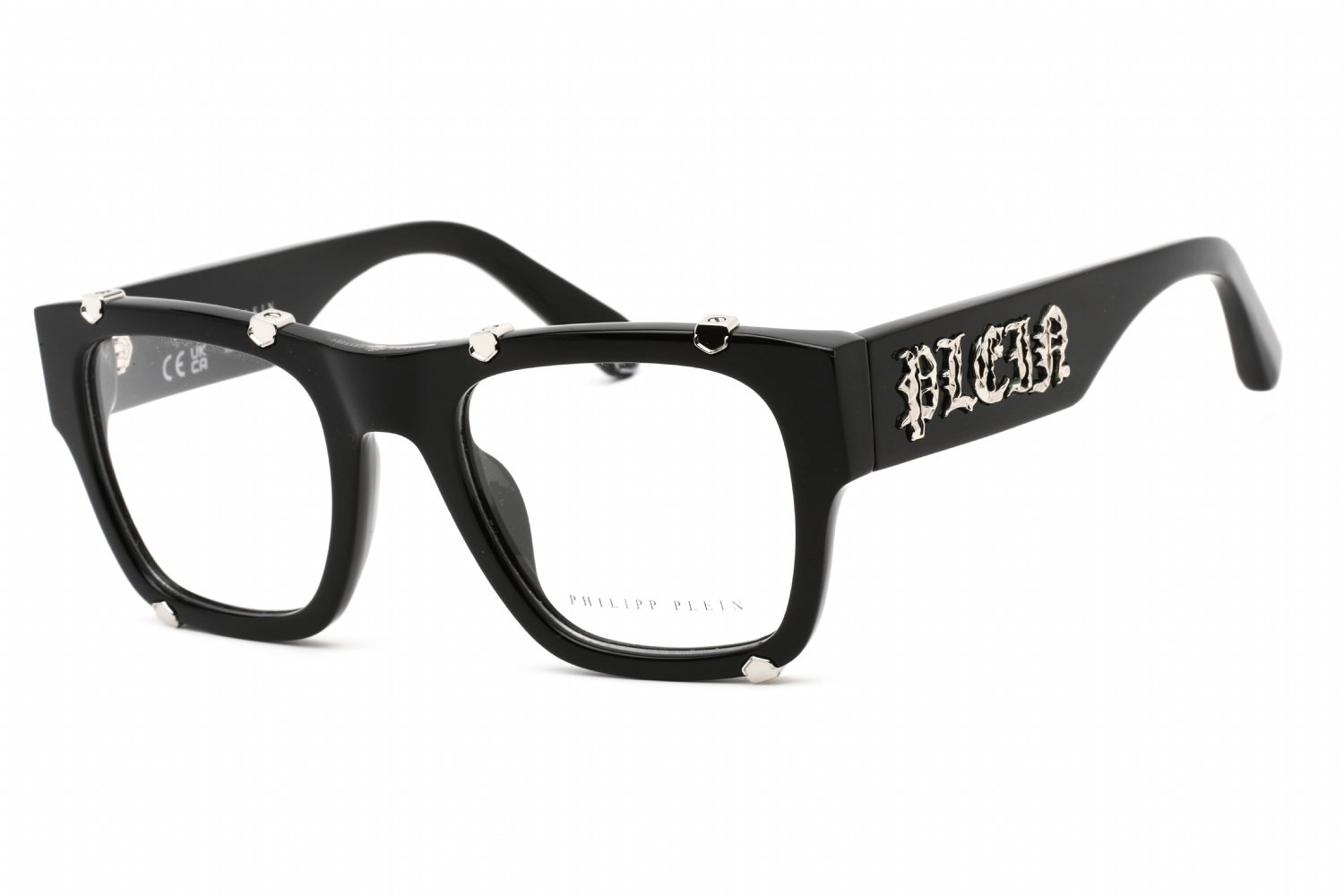 Philipp Plein VPP042W Black / Clear Lens 0700 54-23-0 MM