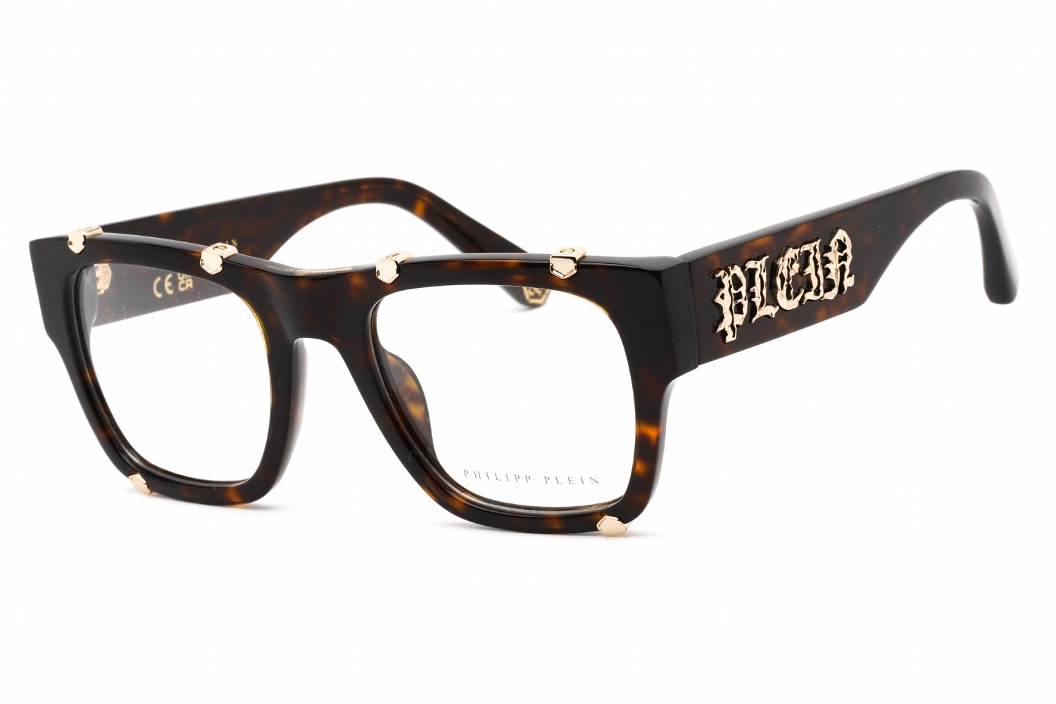 Philipp Plein VPP042W Brown / Clear Lens 0722 54-23-0 MM