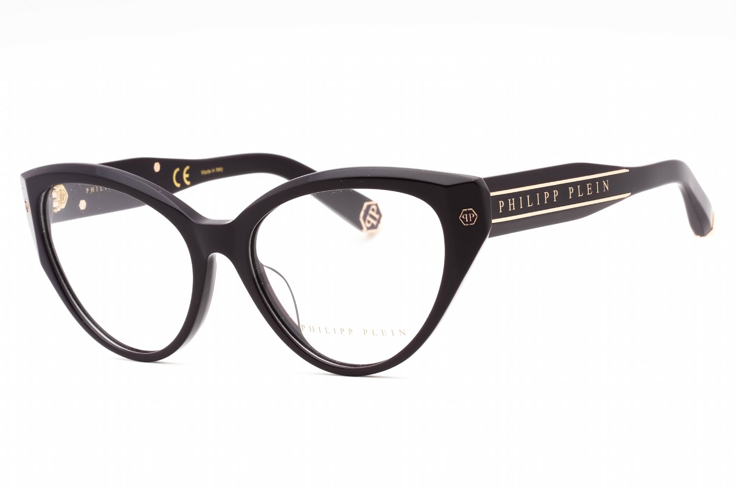 Philipp Plein VPP052M Shiny Purple / Clear Lens 09NU 54-16-135 MM