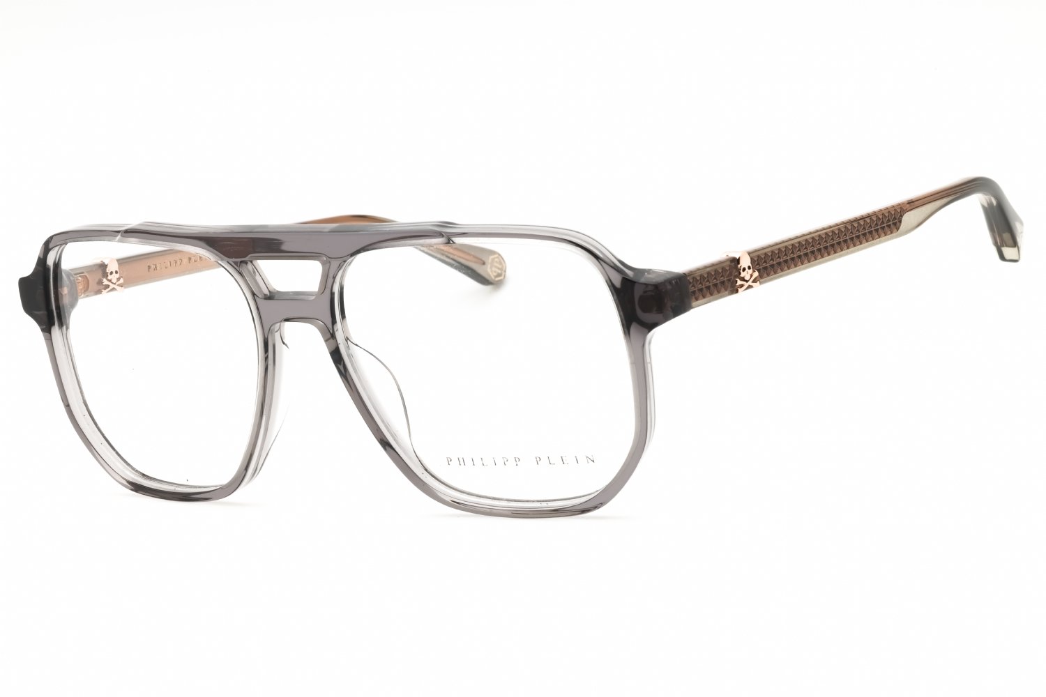 Philipp Plein VPP084V SHINY TRANSPARENT GREY 09MB 56-16-145 MM