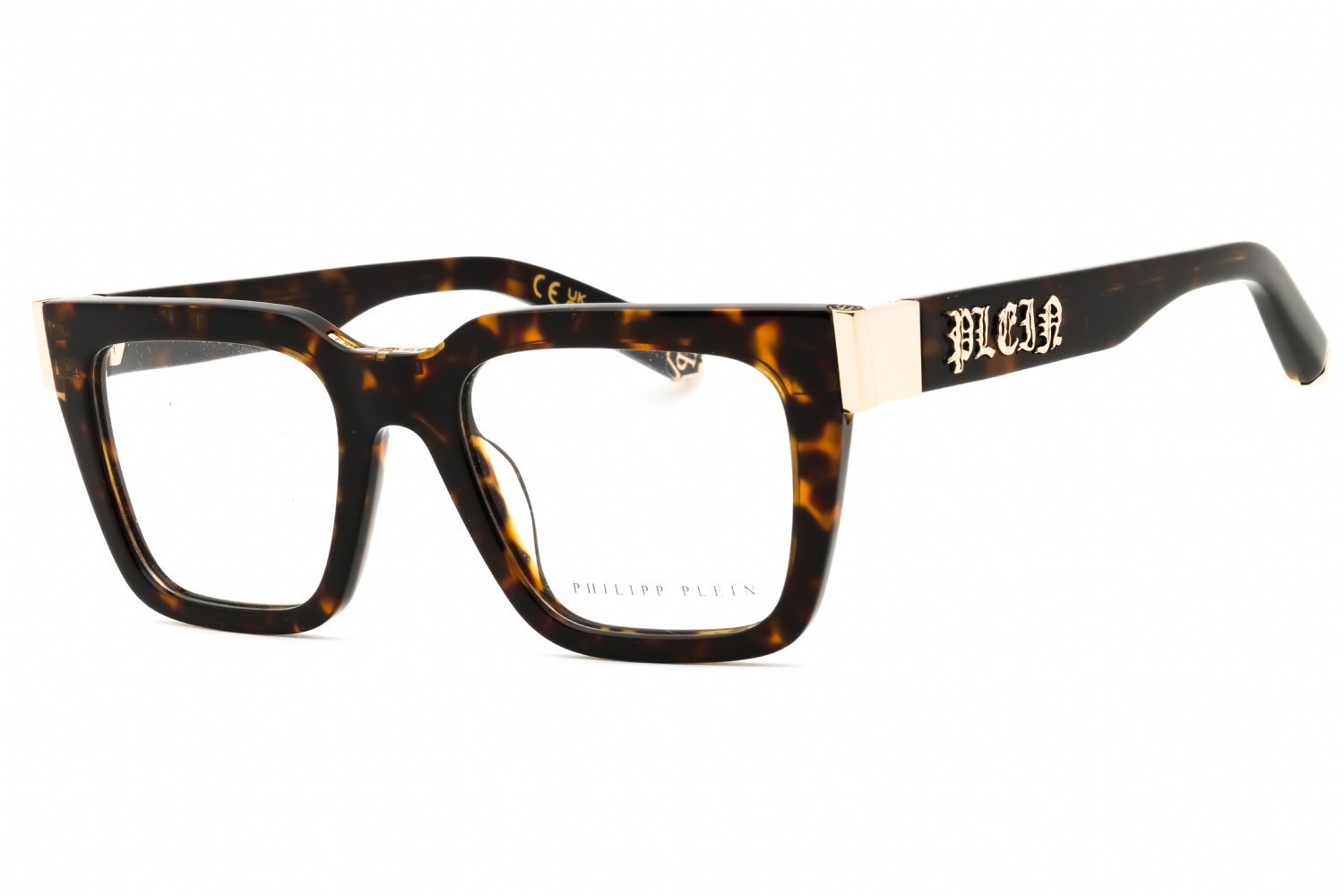 Philipp Plein VPP112M DARK HAVANA / CLEAR 0722 51X20X145