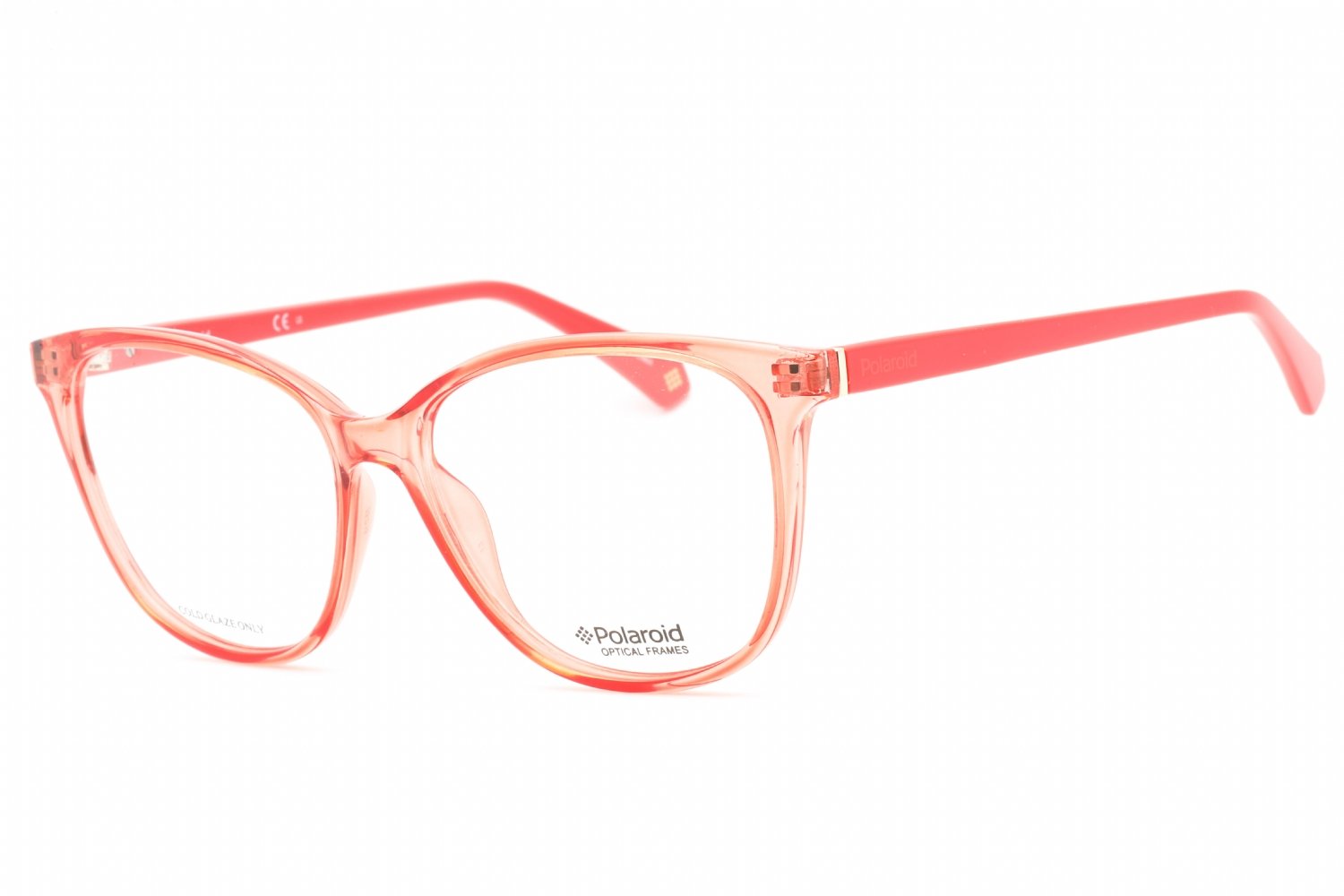 Polaroid Core PLD D372 Peach / Clear Lens 0733 00 55-15-140 MM