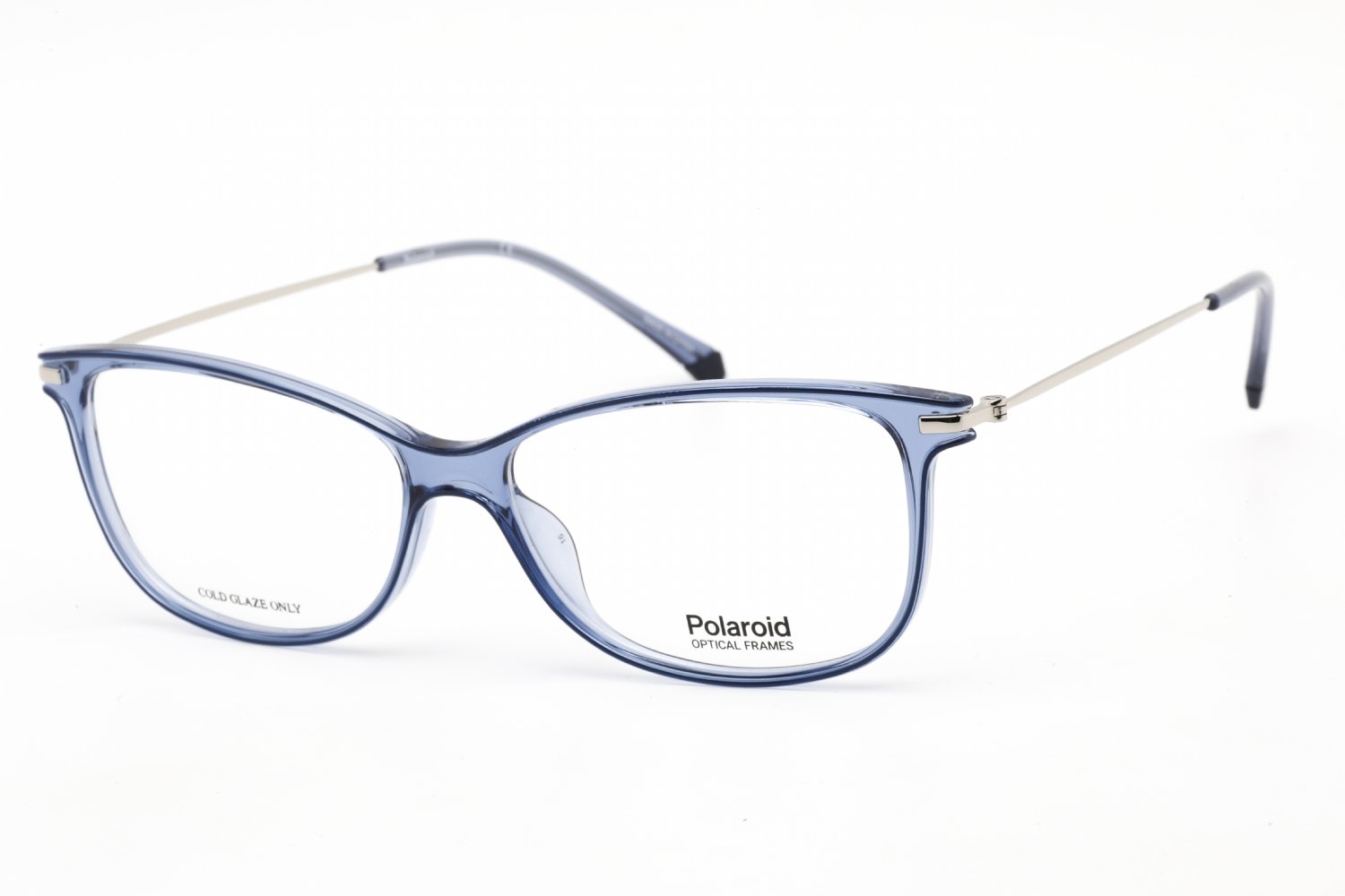 Polaroid Core PLD D416 AZURE/Clear demo lens 0MVU 00 54-14-145 MM