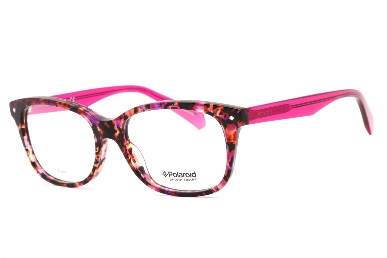 Polaroid Core PLD D 321 Havana Fuchsia / Clear Lens 0C4B 00 51-16-140 MM