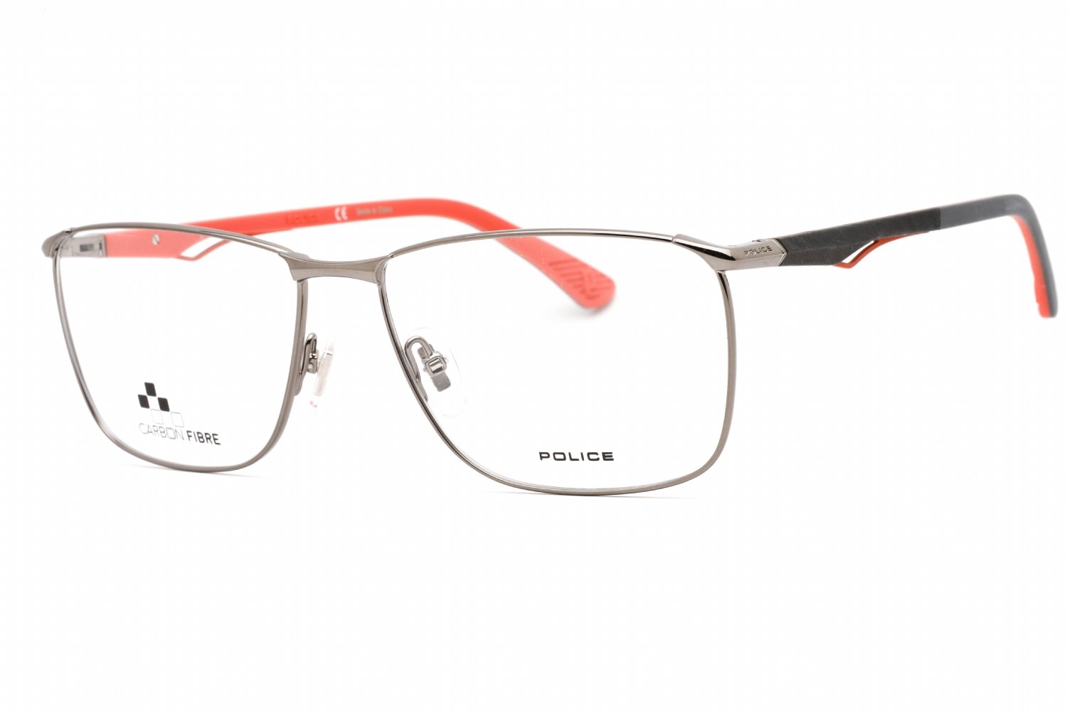 Police VPLF06 Shiny Gunmetal / Clear Lens 0509 57-15-145 MM