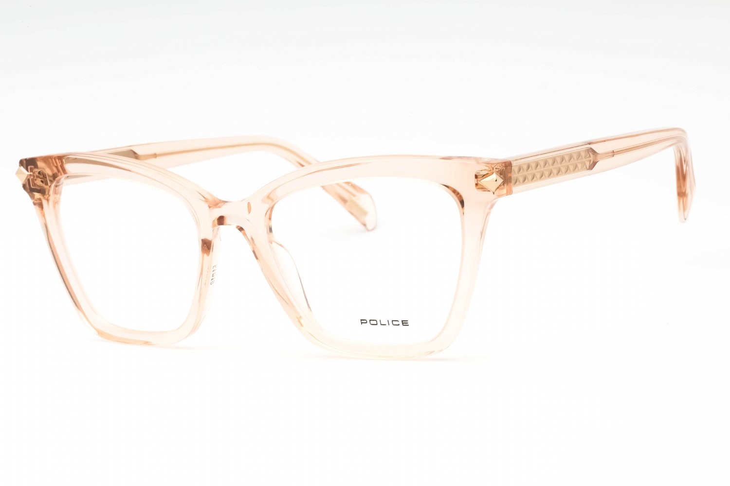 Police VPLF29M Shiny Transparent Peach / Clear Lens 09TU 51-18-135 MM