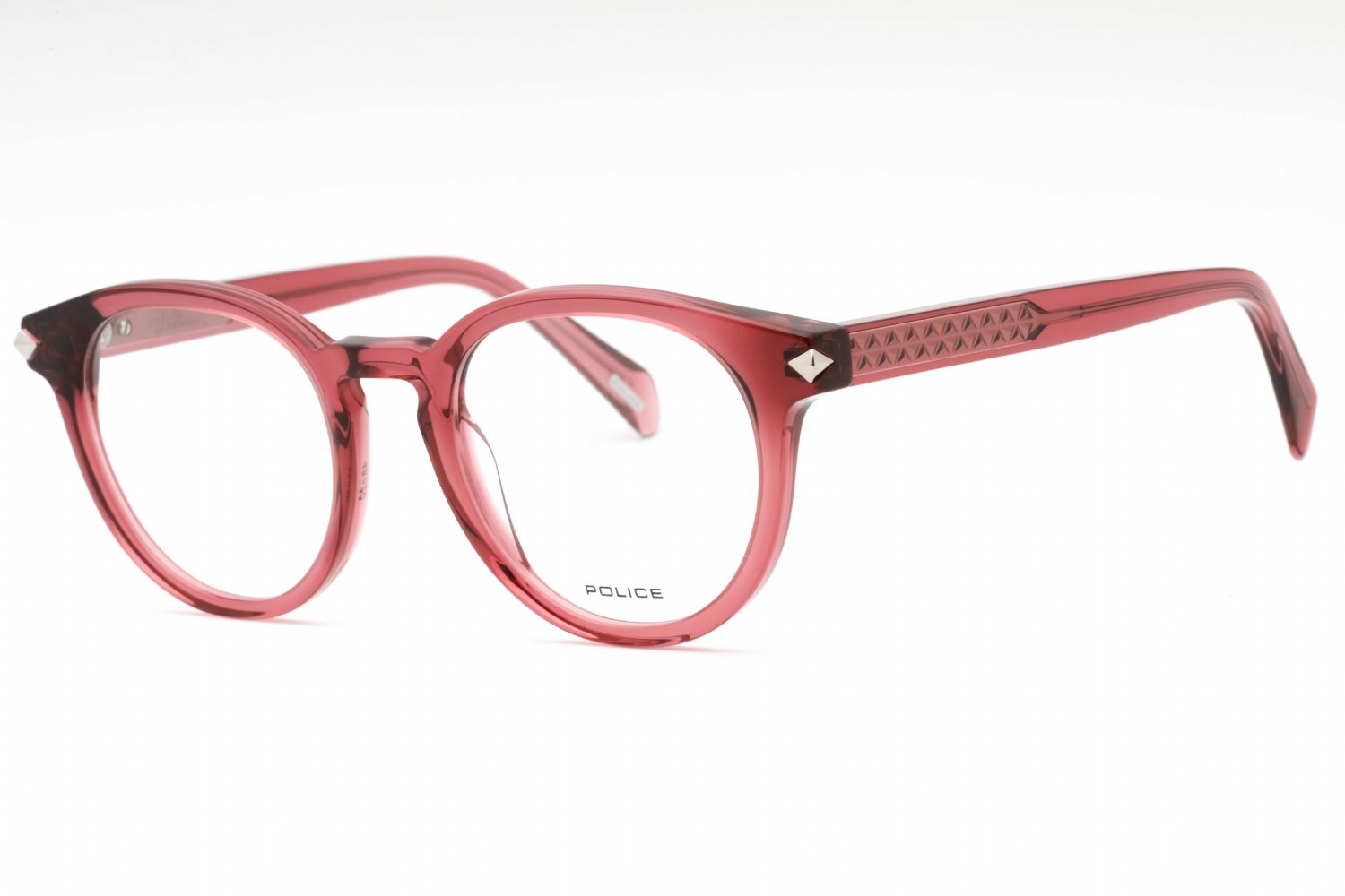 Police VPLF30 Transparent Burgundy / Clear Lens 01CK 48-20-135 MM