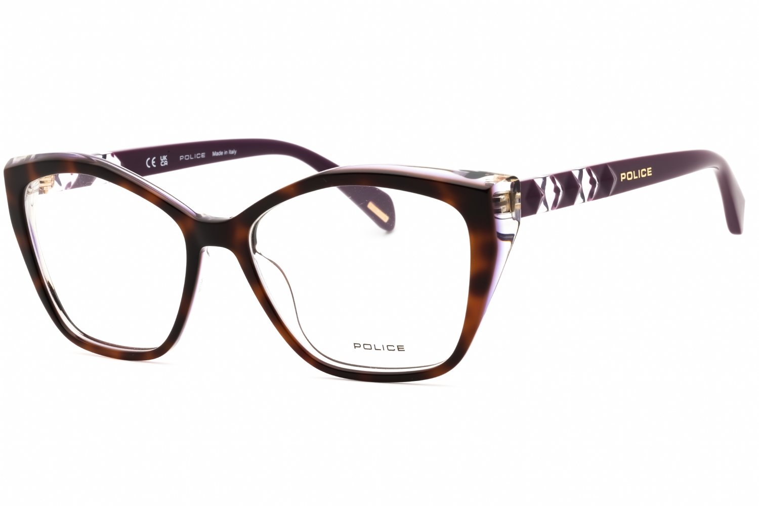 Police VPLL32V SHINY HAVANA 0993 54-0-0 MM