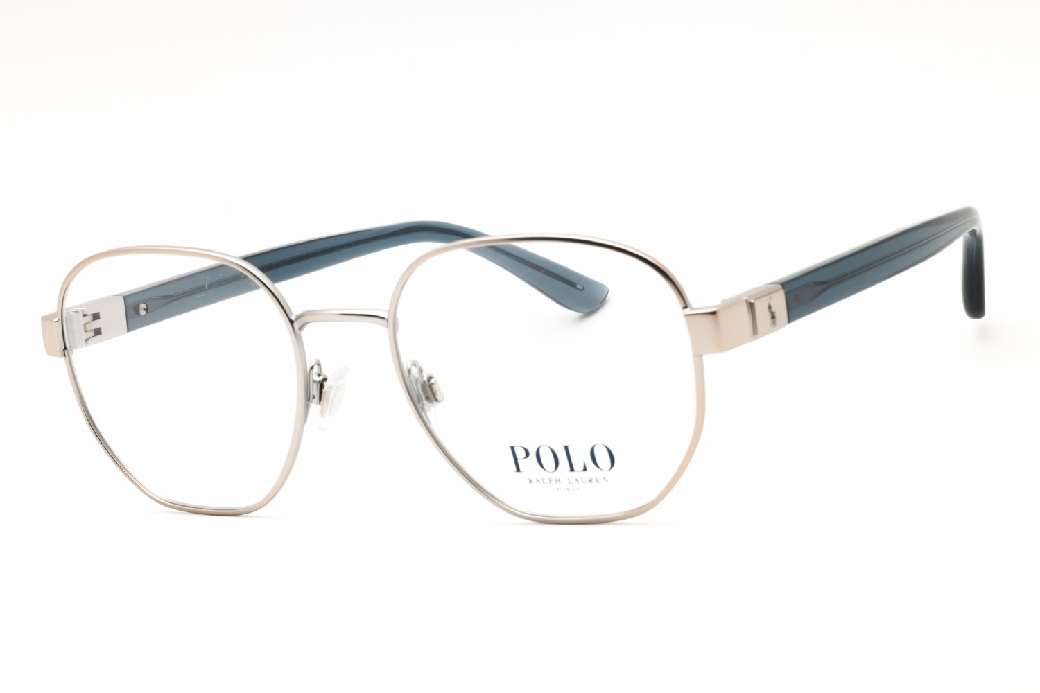 Polo Ralph Lauren 0PH1224 Silver/Clear demo lens 9316 52-19-145 MM