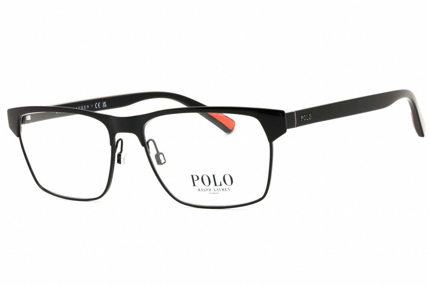 Polo Ralph Lauren 0PH1232 Shiny Black/Clear demo lens 9223 55-16-145 MM