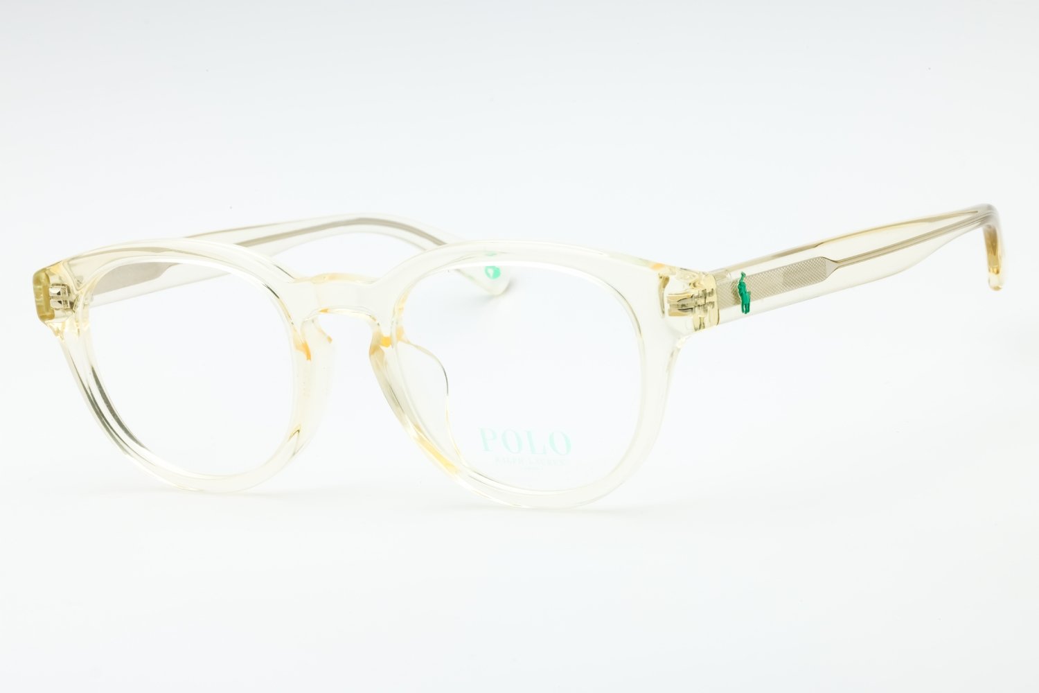 Polo Ralph Lauren 0PH2262F Shiny Transparent Pinot Grey/Clear demo lens 5034 50-21-145 MM