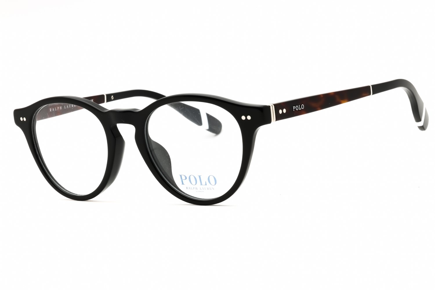 Polo Ralph Lauren 0PH2268F Black/Clear demo lens 5001 49-20-145 MM