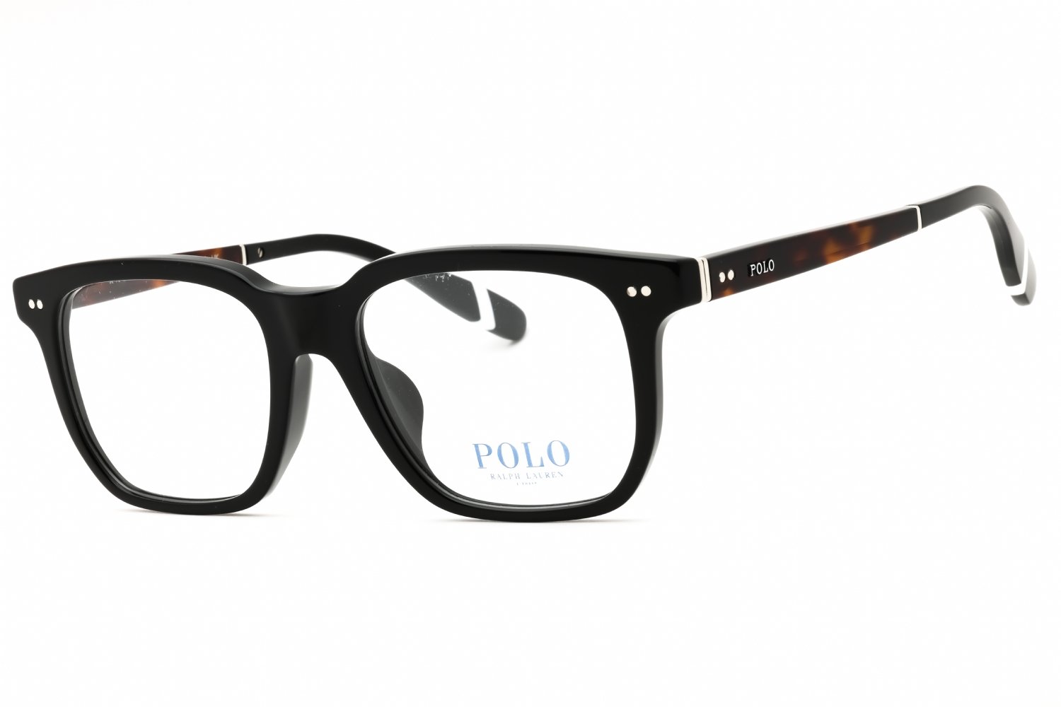 Polo Ralph Lauren 0PH2269F Shiny Black/Clear demo lens 5001 53-18-145 MM