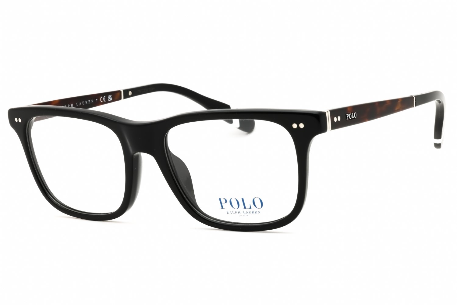 Polo Ralph Lauren 0PH2270U Shiny Black/Clear demo lens 5001 54-18-145 MM