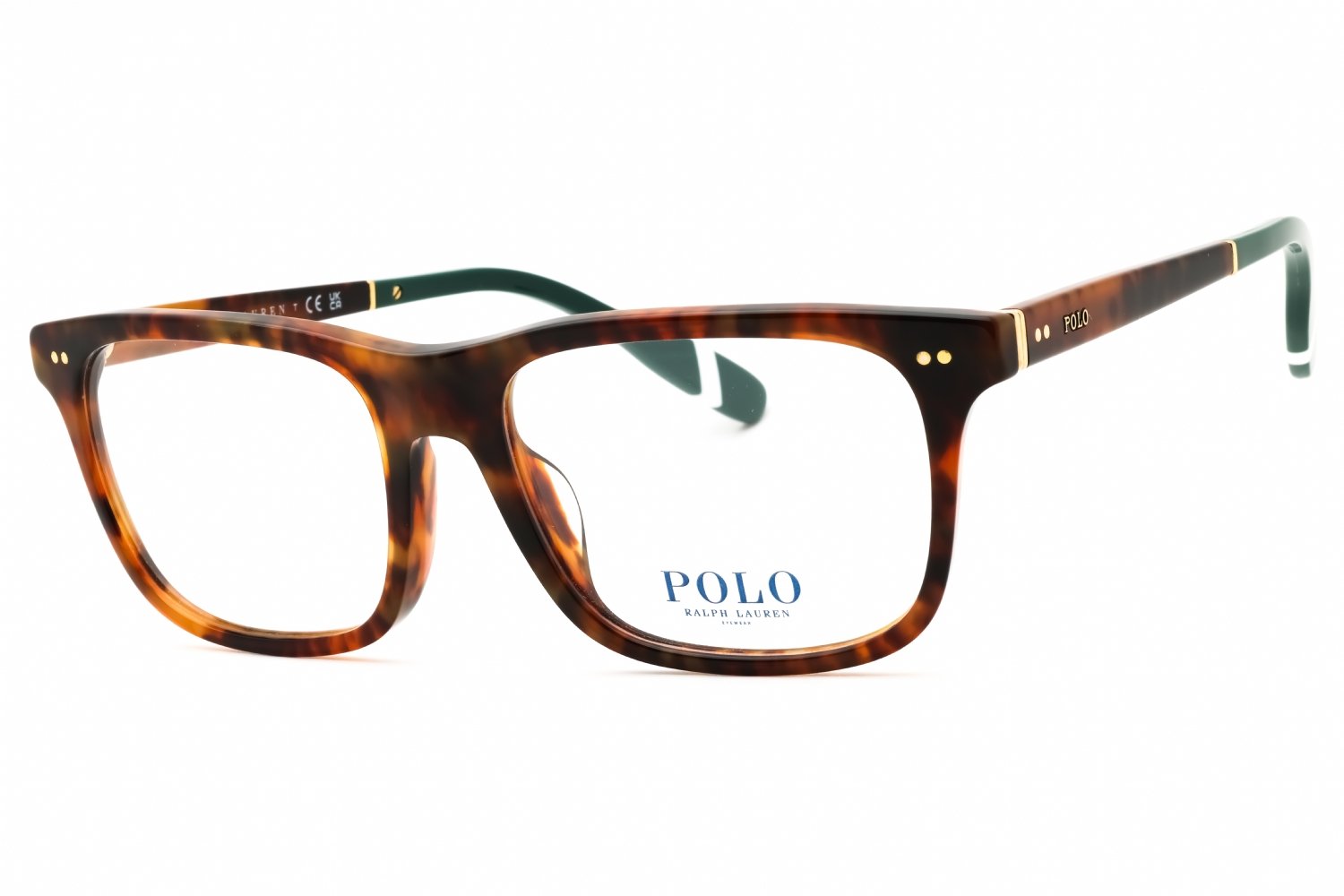 Polo Ralph Lauren 0PH2270U Tortoise/Clear demo lens 5017 56-18-145 MM