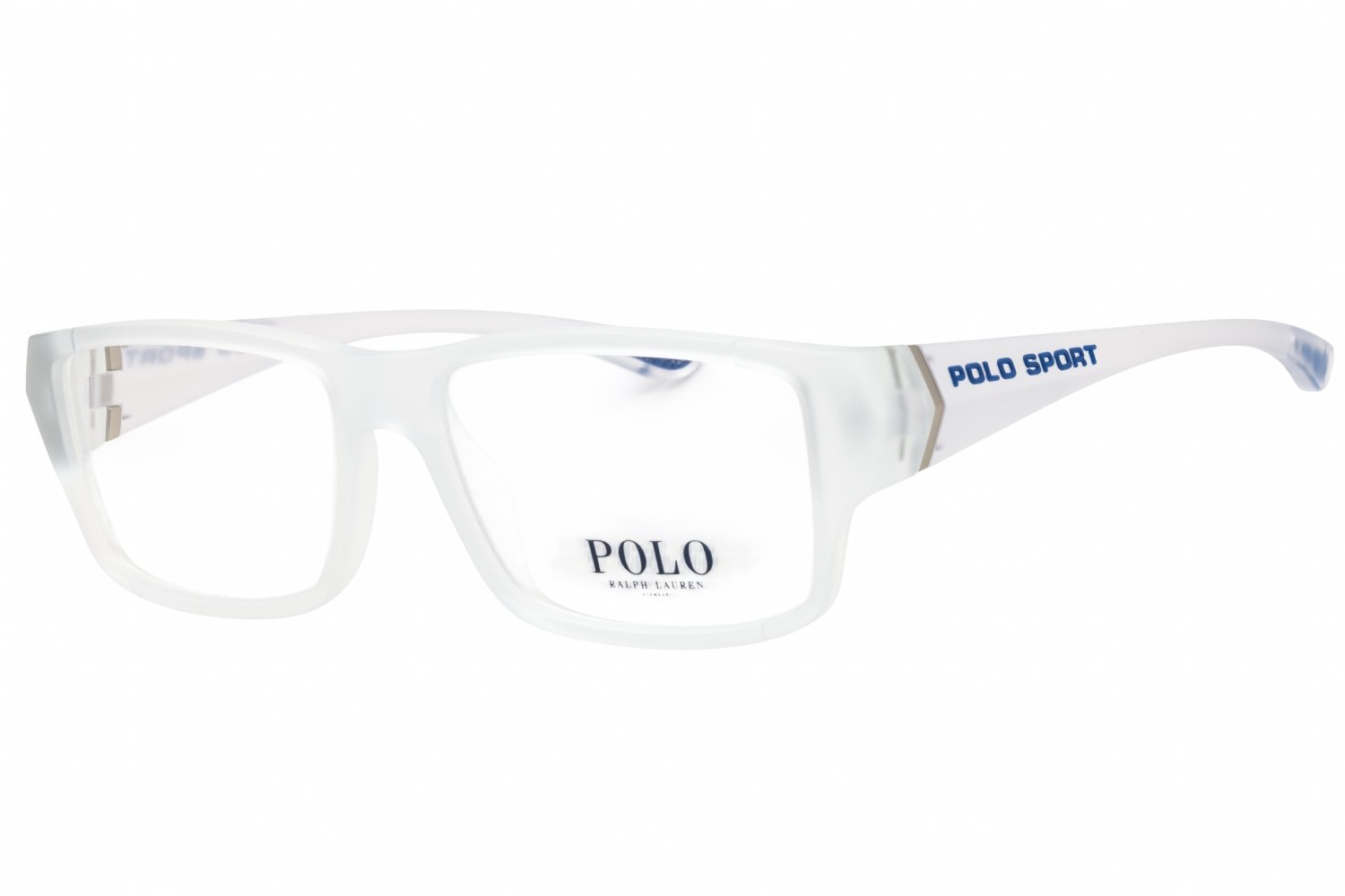 Polo Ralph Lauren 0PH2275U Matte Frosted Clear/Clear demo lens 5869 55-16-145 MM