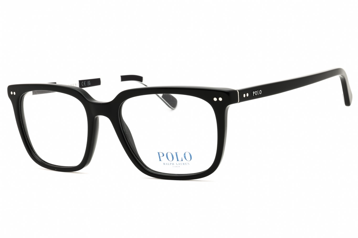 Polo Ralph Lauren 0PH2284 Black/Clear demo lens 5001 53-18-145 MM