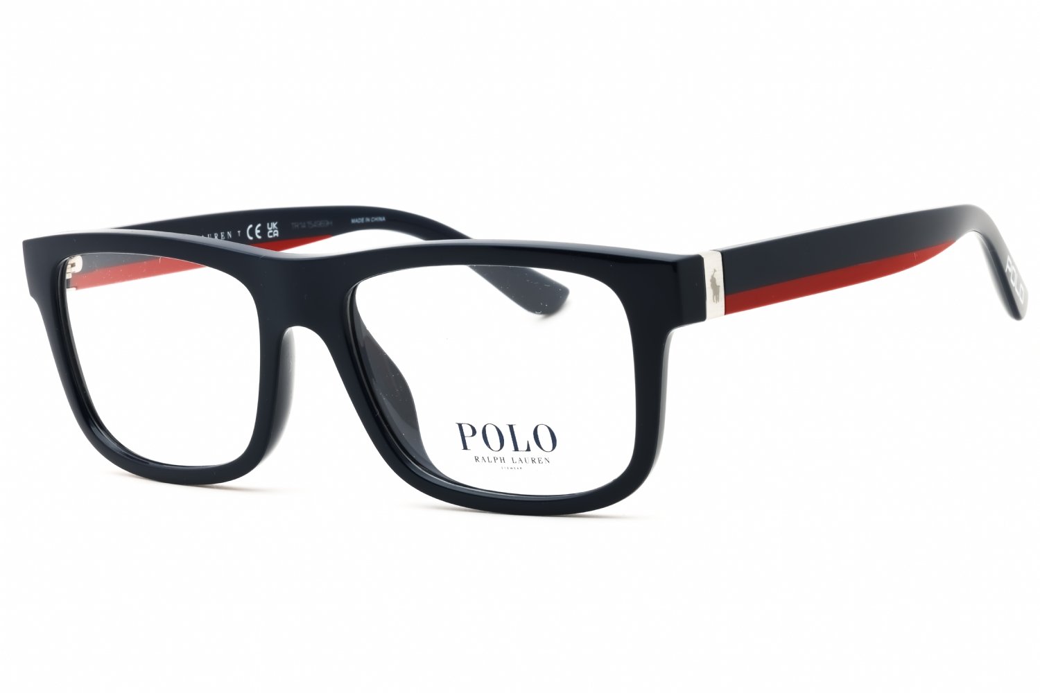 Polo Ralph Lauren 0PH2290U SHINY NAVY BLUE/Clear demo lens 5620 54X17X145