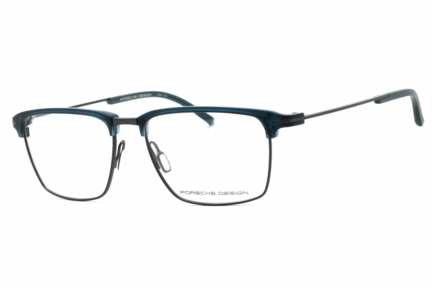 Porsche P8380 Blue Dark Gunmetal/Clear demo lens D 55-16-145 MM