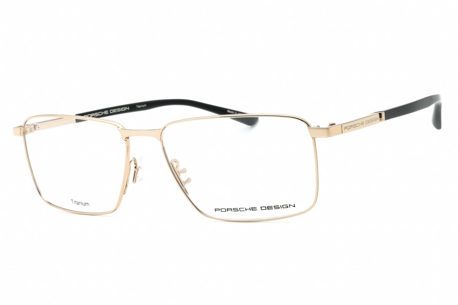 Porsche P8729 Gold/Clear demo lens B 55-15-145 MM