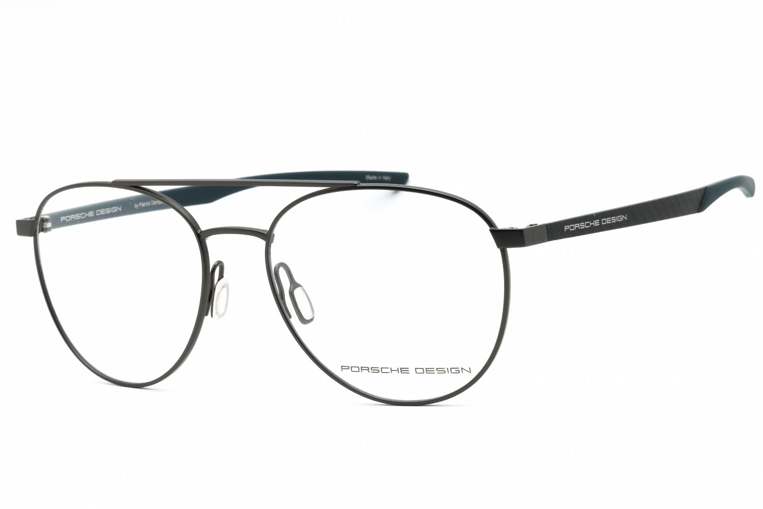 Porsche P8754 Dk Grey / Blue /clear demo lens A 54-17-145 MM