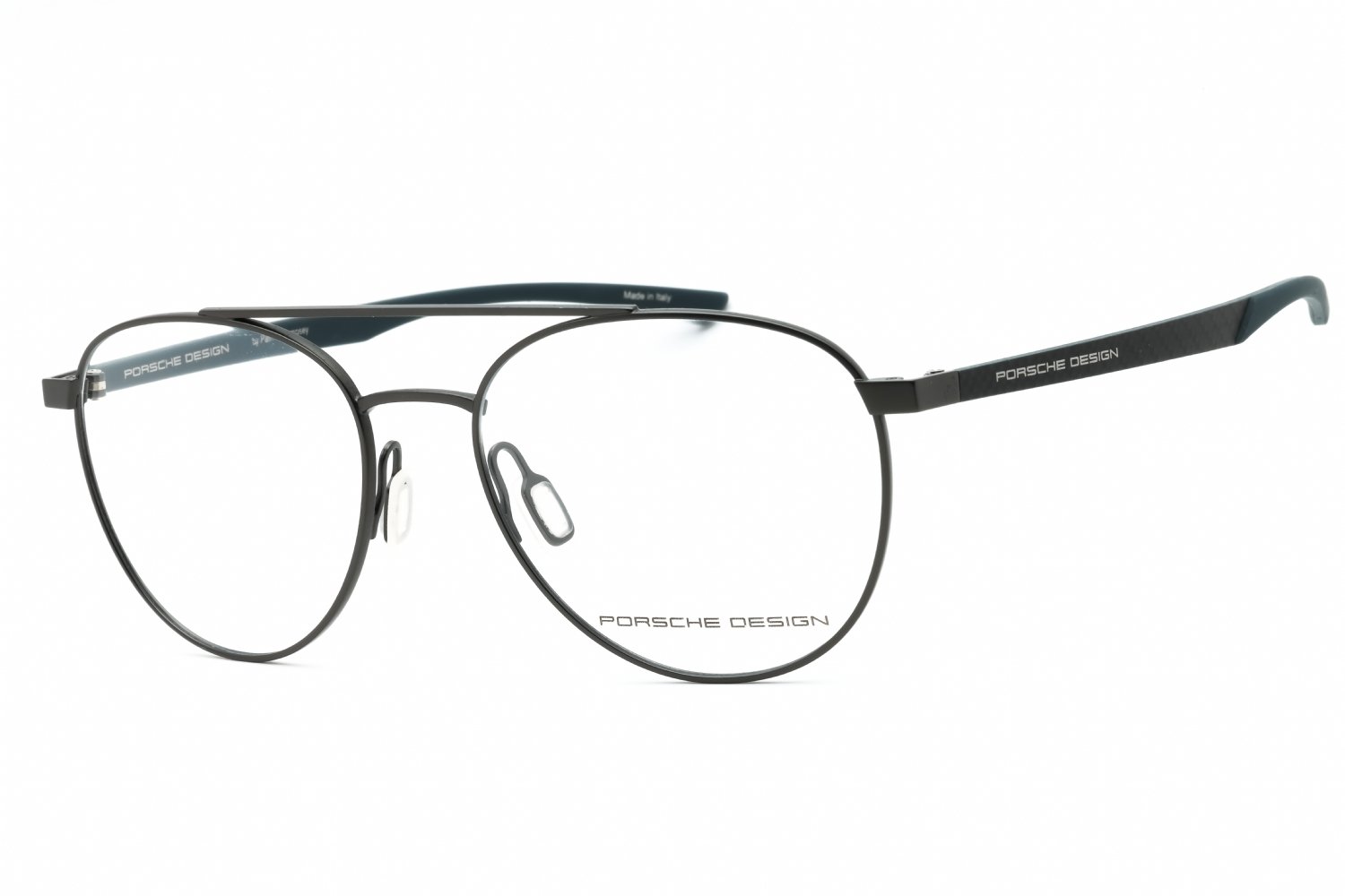 Porsche P8754 Dk Grey / Blue /clear demo lens A 52-17-140 MM