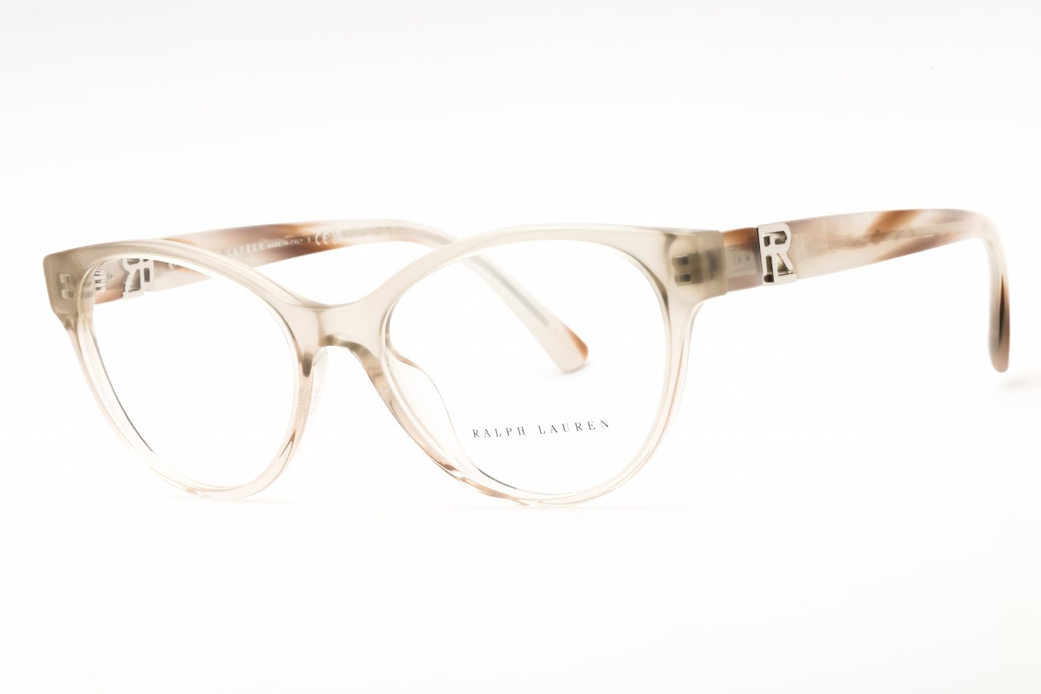 Ralph Lauren 0RL6238U Transparent Grey/Clear demo lens 6112 54-17-145 MM