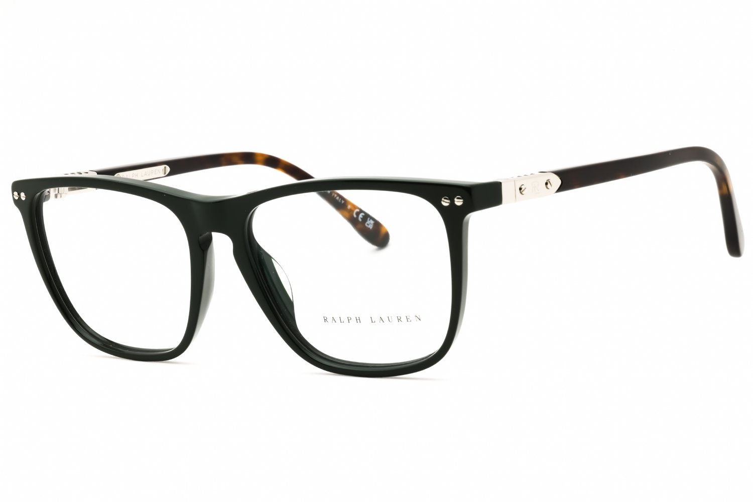 Ralph Lauren 0RL6242U Forest Green/Clear demo lens 6140 55-16-140 MM