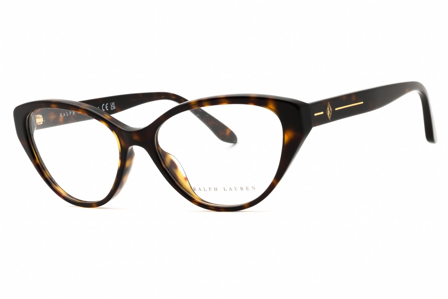 Ralph Lauren 0RL6228U Glossy Dark Tortoise/Clear demo lens 5003 53-16-145 MM